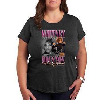 Plus Whitney Houston Every Woman Graphic Tee
