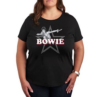 Plus Bowie Logo Star Graphic Tee