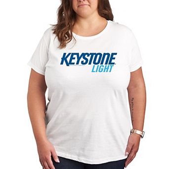 Plus Keystone Light Logo Graphic Tee