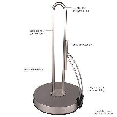 Spectrum Euro Tension Paper Towel Holder