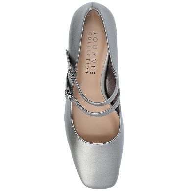 Journee Nally Women's Tru Comfort Foam Faux Leather Mary Jane Pumps