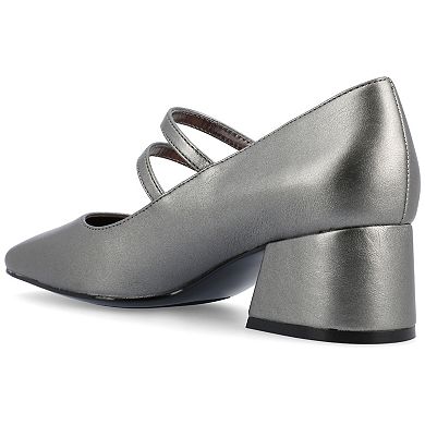 Journee Nally Women's Tru Comfort Foam Faux Leather Mary Jane Pumps