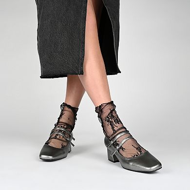 Journee Nally Women's Tru Comfort Foam Faux Leather Mary Jane Pumps