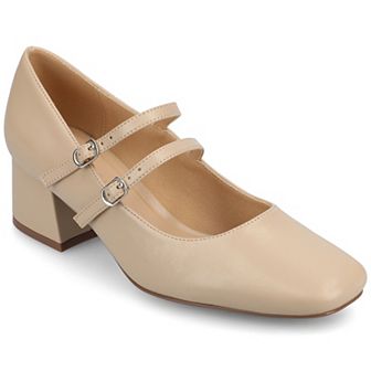 Journee Nally Women's Tru Comfort Foam Faux Leather Mary Jane Pumps