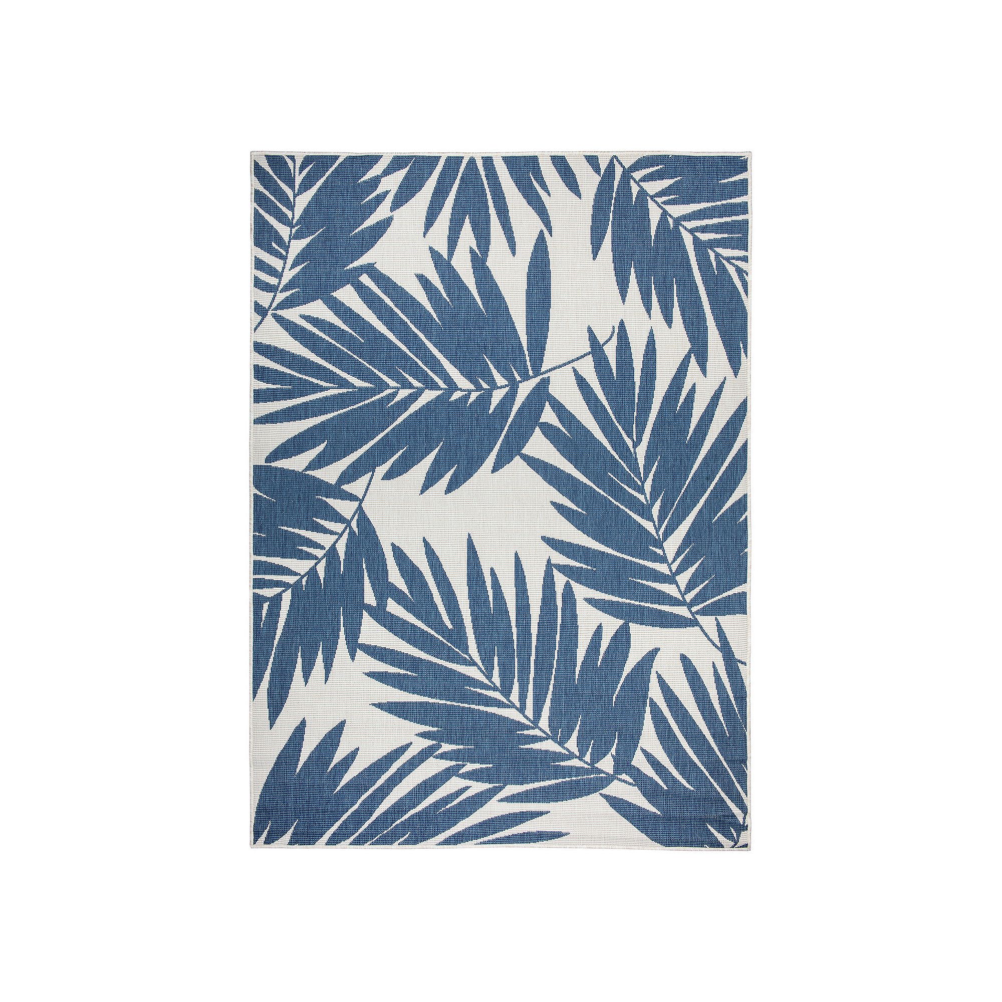World Rug Gallery Contemporary Floral Leaves Nature Inspired Indoor/Outdoor