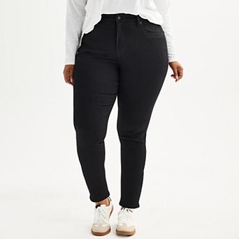 Plus Size Sonoma Goods For Life® High Rise Curvy Skinny Jeans