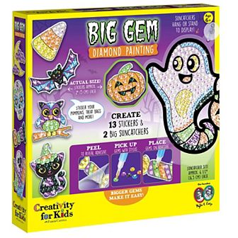Creativity for Kids Halloween Big Gem Diamond Painting Art Kit