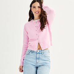 Kohls pink sweater deals