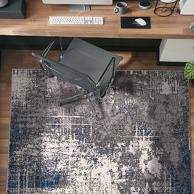 World Rug Gallery Perugia Modern Abstract Area Rug