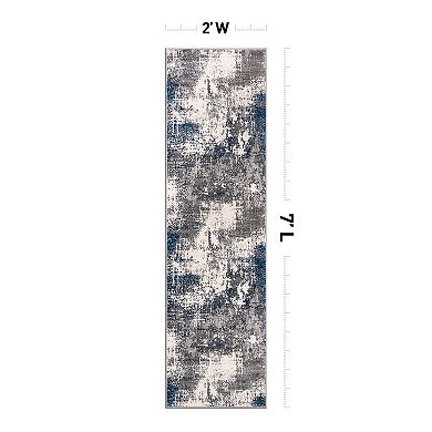 World Rug Gallery Perugia Modern Abstract Area Rug