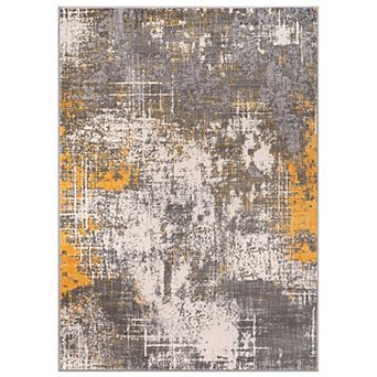 World Rug Gallery Perugia Modern Abstract Area Rug