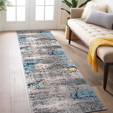 World Rug Gallery Modern Abstract Area Rug