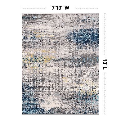 World Rug Gallery Modern Abstract Area Rug