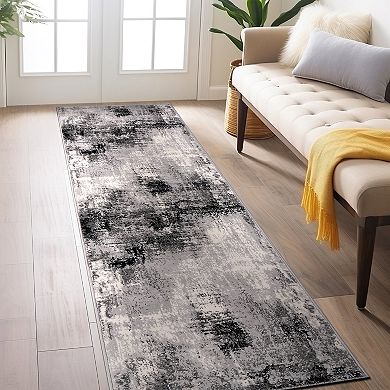 World Rug Gallery Contemporary Abstract Deco Area Rug