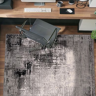 World Rug Gallery Contemporary Abstract Deco Area Rug