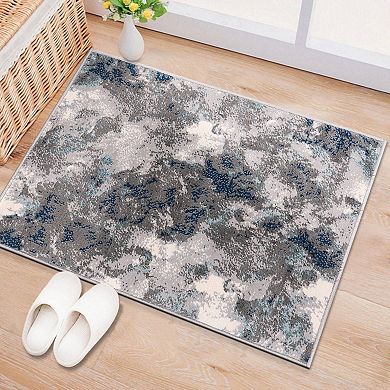 World Rug Gallery Rio Modern Abstract Area Rug