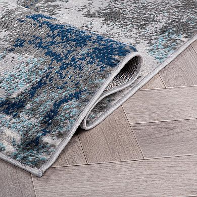 World Rug Gallery Rio Modern Abstract Area Rug