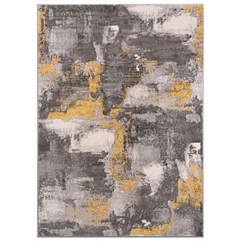 World Rug Gallery Brighton Modern Abstract Area Rug