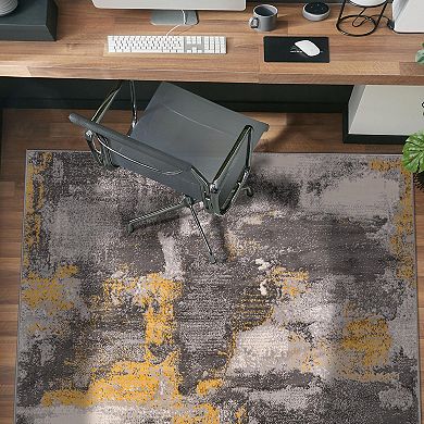 World Rug Gallery Brighton Modern Abstract Area Rug