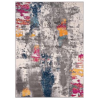 World Rug Gallery Cardiff Contemporary Abstract Area Rug