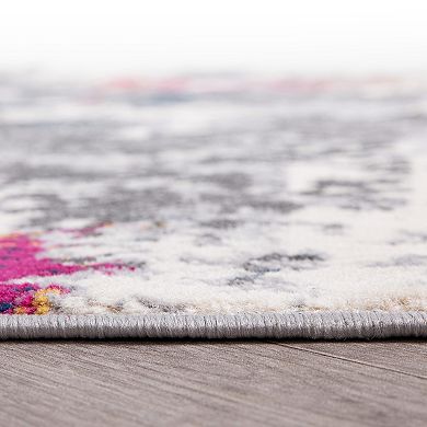 World Rug Gallery Cardiff Contemporary Abstract Area Rug