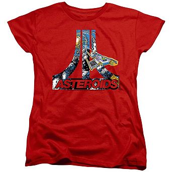Atari Asteroids Atari Short Sleeve Women´s Tee