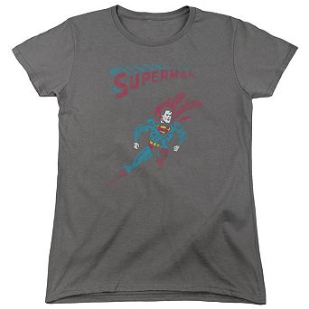 Superman It Tickles Short Sleeve Womens T-shirt