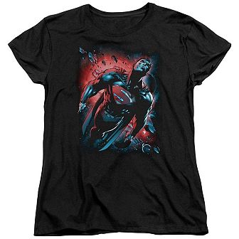 Superman Red Son Short Sleeve Womens T-shirt