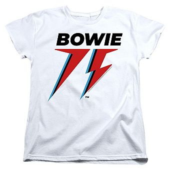 David Bowie Bowie 75 Logo Short Sleeve Women´s Tee