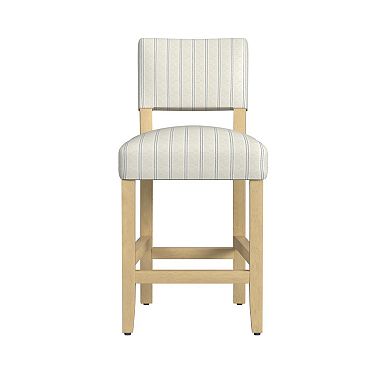 HomePop Open Back Counter Stool