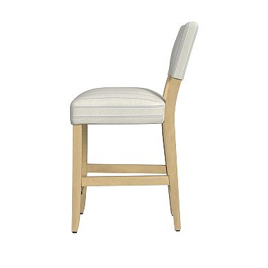 HomePop Open Back Counter Stool