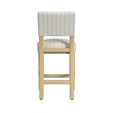 HomePop Open Back Counter Stool