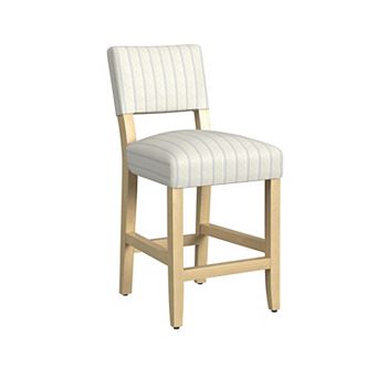 HomePop Open Back Counter Stool