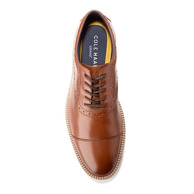 Cole Haan FlexGrand+ Men's Cap Toe Leather Oxford Shoes