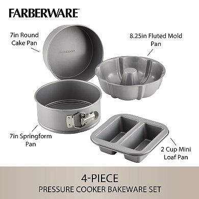 Farberware® Nonstick Pressure Cooker Bakeware 4-Piece Set