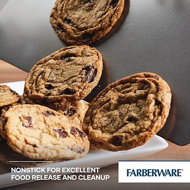 Farberware® GoldenBake Nonstick Baking Sheet & Pizza Pan 2-Piece Set