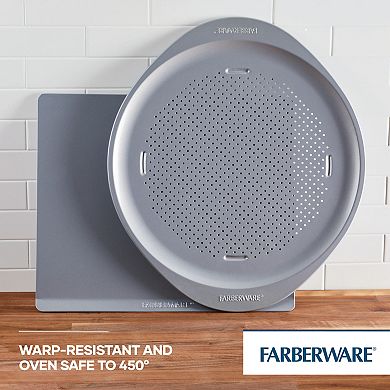 Farberware® GoldenBake Nonstick Baking Sheet & Pizza Pan 2-Piece Set