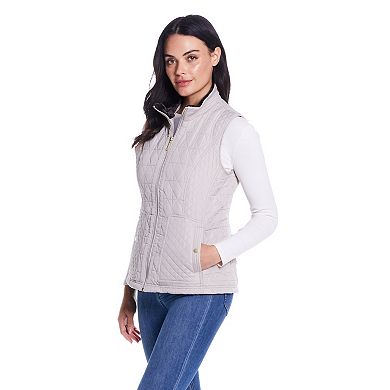 Women's Weathercast Plush Lined Quilted Vest