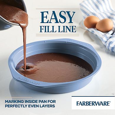 Farberware® Easy Solutions Nonstick Bakeware 9-in. Round Cake Pan