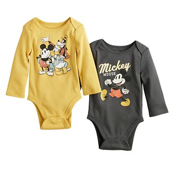 Disney’s Mickey Mouse Newborn & Toddler 2 pc Bodysuit Set by Jumping Beans®