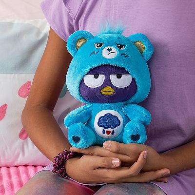 Hello Kitty Care Bears Badtz-Maru as Grumpy Bear Fun Size Plush