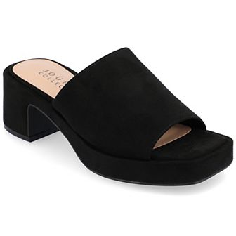 Journee Bessa Women's Tru Comfort Foam Slip On Platform Sandals