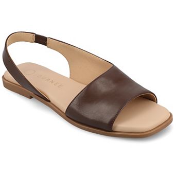 Journee Brinsley Women's Sling Back Sandals