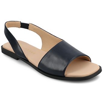 Journee Brinsley Women's Sling Back Sandals