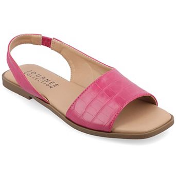 Journee Brinsley Women's Sling Back Sandals