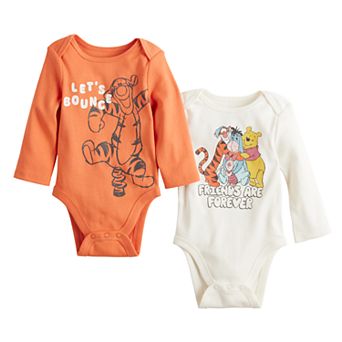 Disney's Winnie The Pooh Baby Long Sleeve 2-Pack Bodysuit by Jumping Beans®