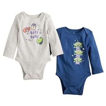 Disney's Toy Story Baby Boy Long Sleeve 2-Pack Bodysuit by Jumping Beans®