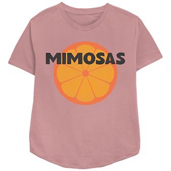 Women's Mimosas Relaxed Fit Graphic Tee