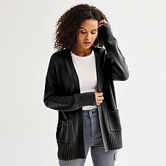 Black Cardigan Sweaters for Women Kohl s