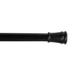 Chicology 3/4-Inch Diameter Curtain Rods, Modern End Cap Finial Extends 48 To 86 In